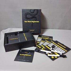 Your Worst Nightmare by Pressman Fear Psychological Party Card Game Complete EUC